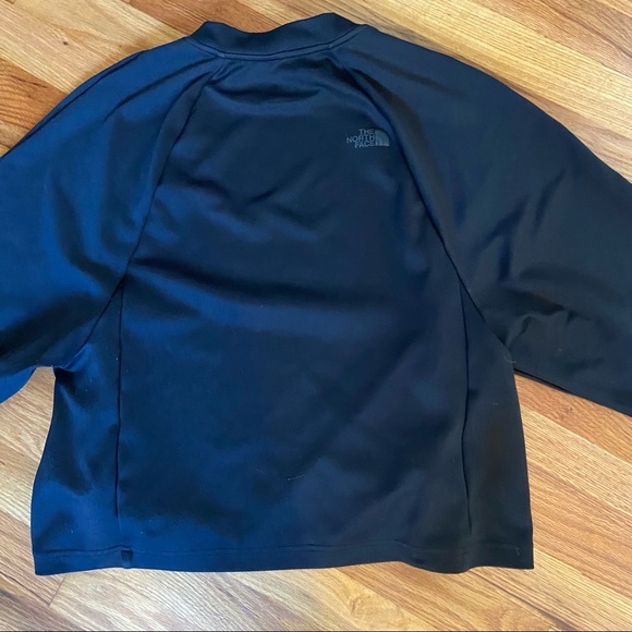 Black The North Face Cropped Crew Neck - Picture 4 of 5